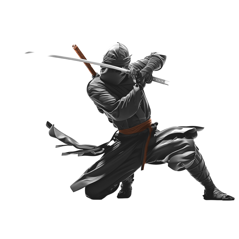 Ninja s mečem