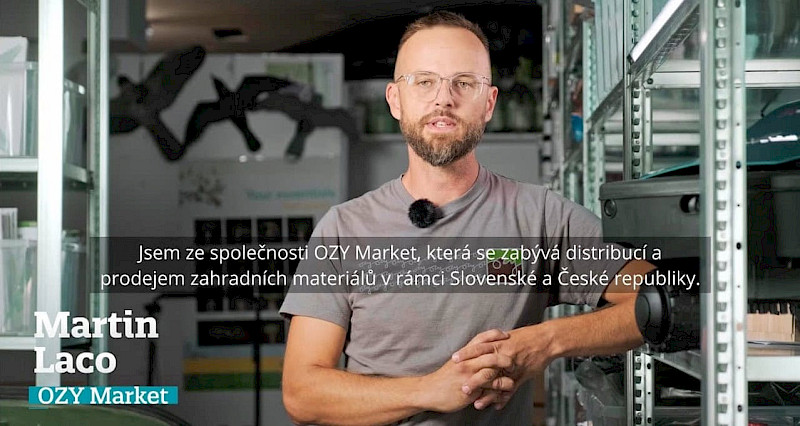 Martin Laco, majitel OZY.market