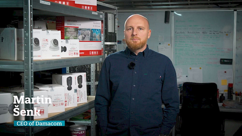 Martin Šenk, jednatel Damacom