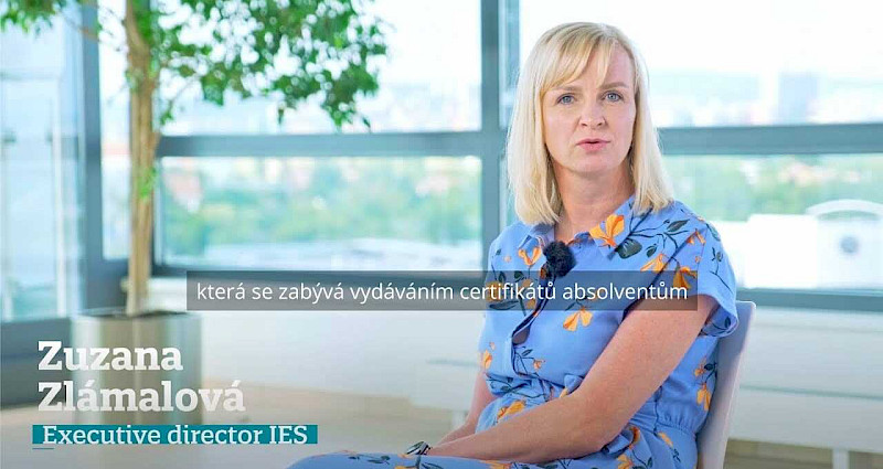 Zuzana Zlámalová, Executive Director IES
