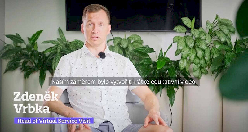 Zdeněk Vrbka, Head of Virtual Service Visit