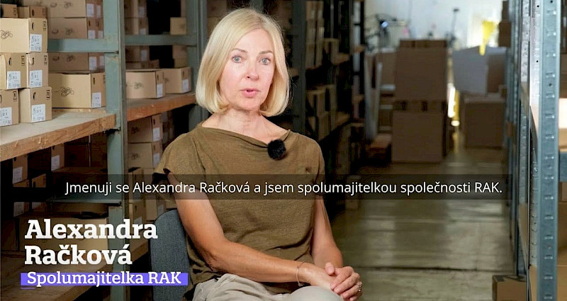 Alexaxandra Račková, spolumajitelka RAK
