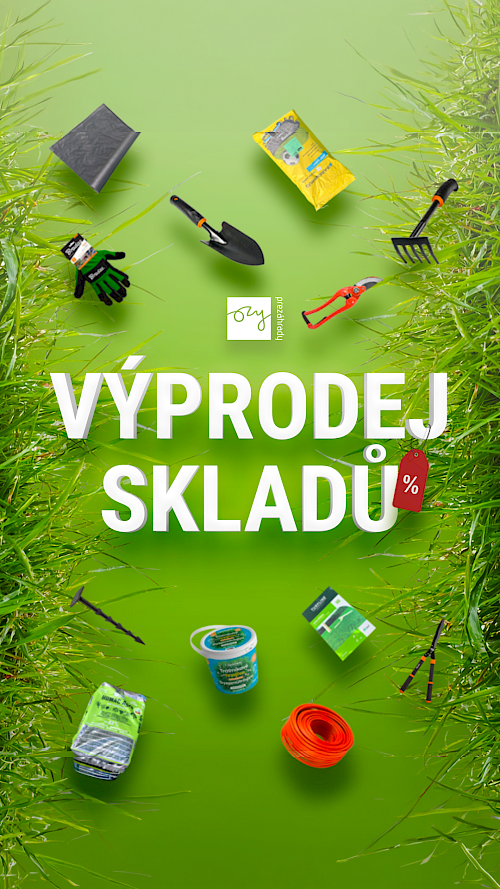 Reklamní banner na akci – výprodej skladů
